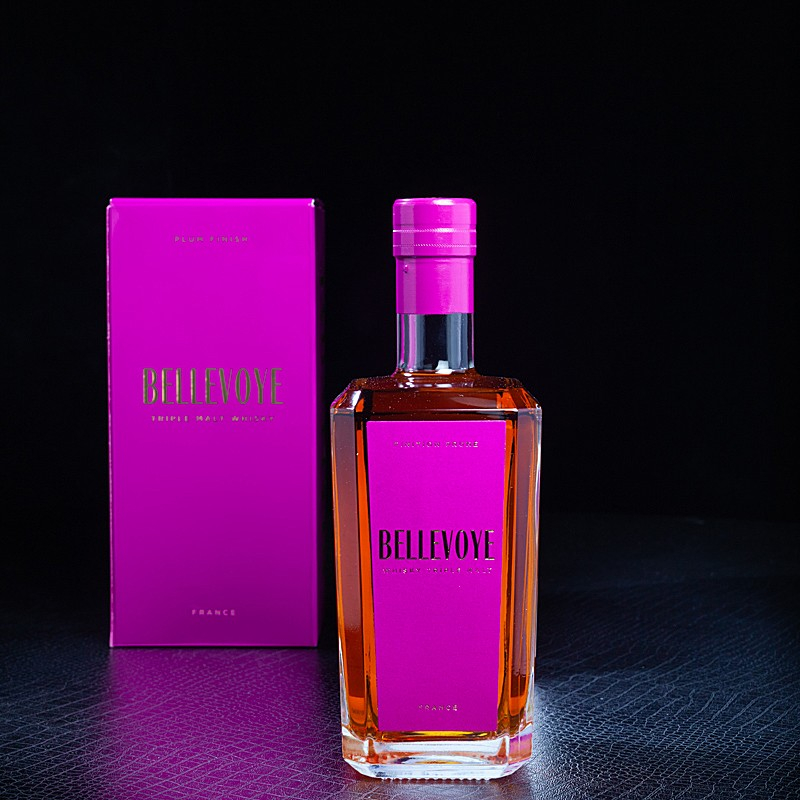 Whisky Triple Malt Bellevoye Prune Finition Prune 43% 70cl  Cave à whiskies