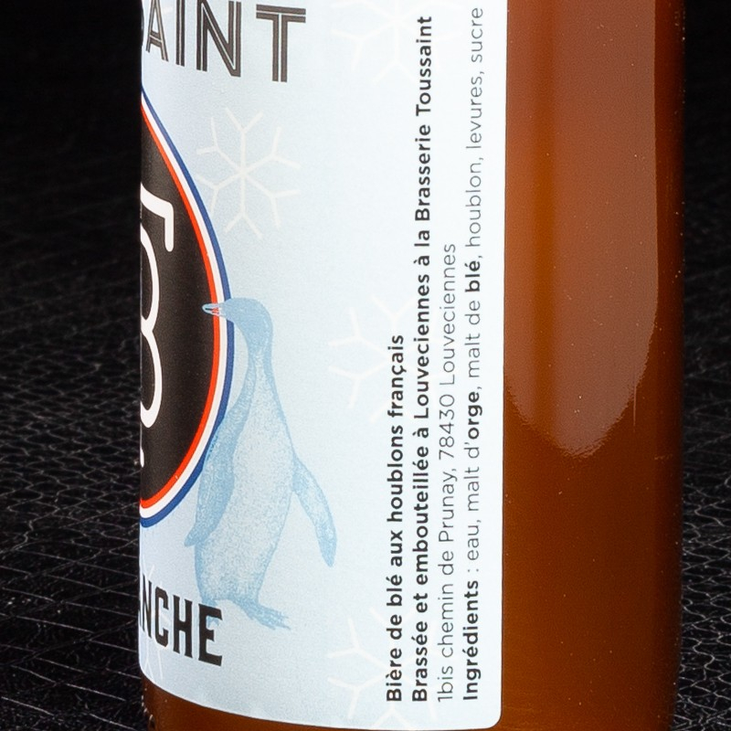 Bière blanche 33cl Toussaint  Bières blanches