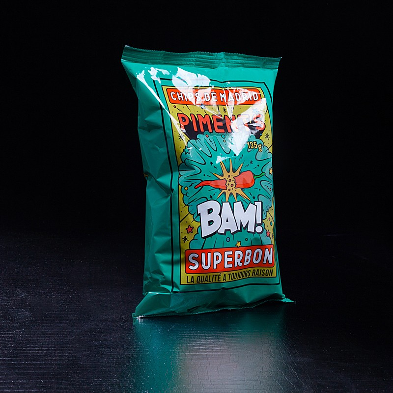 Chips aux piments Superbon Chips de Madrid 135g  Chips