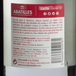 Eau pétillante 75cl Abatilles  Eaux gazeuses
