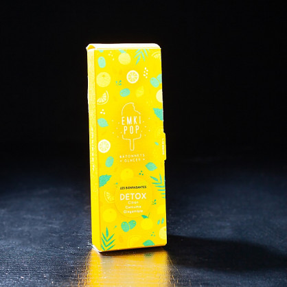 glace detox Emki Pop  Glaces en bâtonnets et cornets