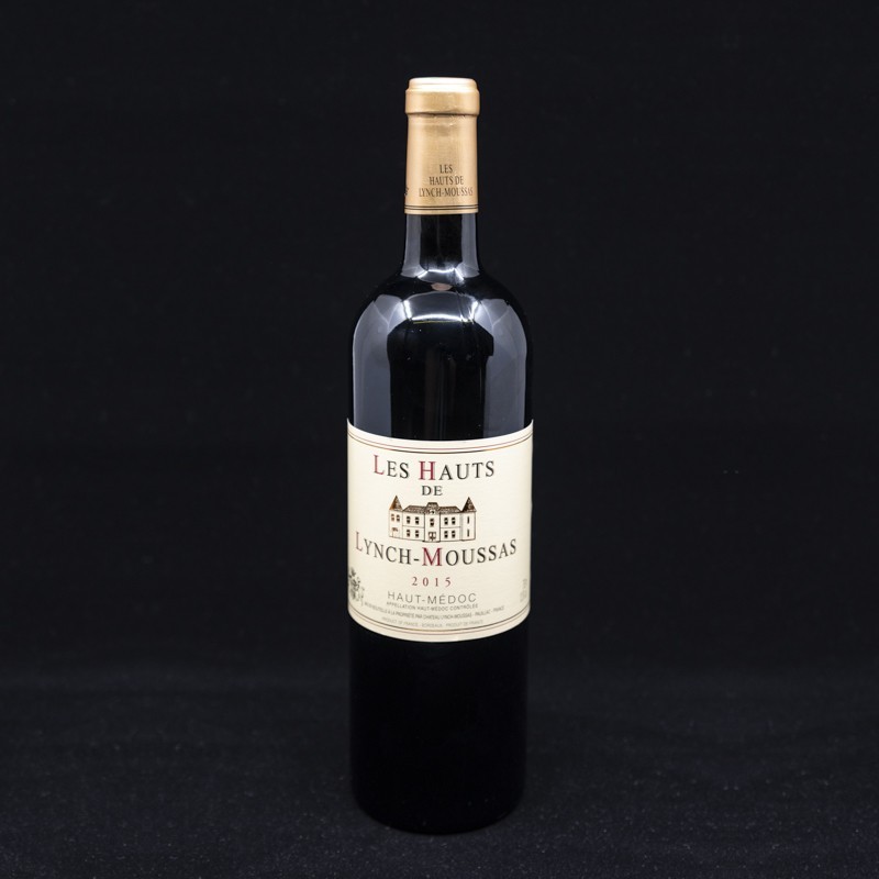 Vin rouge Haut Médoc 2015 Les Hauts de Lynch Moussas 75cl  Vins rouges