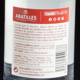 Eau gazeuse 50cl Abatilles  Eaux gazeuses