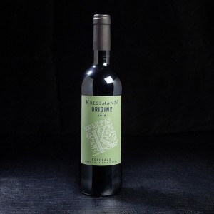 Vin rouge Bordeaux Sans Sulfites Ajoutés 2018 Kressman Origine 75cl  Vins rouges