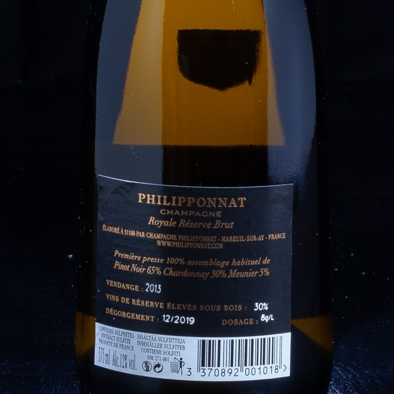Champagne royale réserve brut 37.5cl Philipponnat  Brut