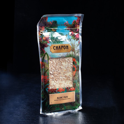 Tablette chocolat yuzu Chapon 75g  Tablettes de chocolat