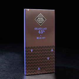 Tablette chocolat au lait 45% 70g Michel Cluizel  Tablettes de chocolat
