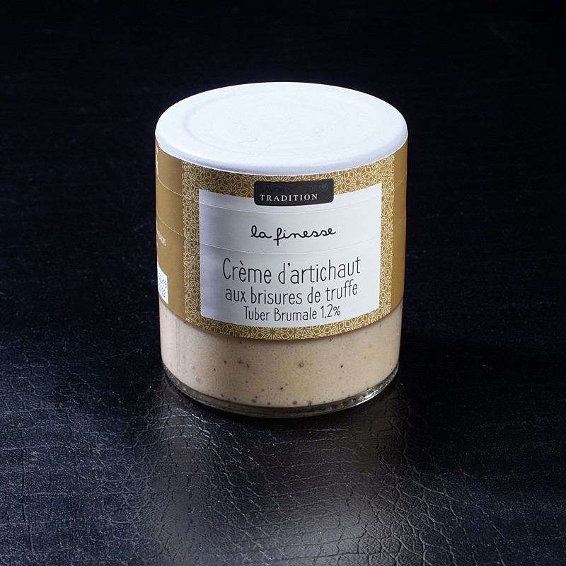 Crème d'artichaut aux brisures de truffes Savor & sens 100g  À tartiner
