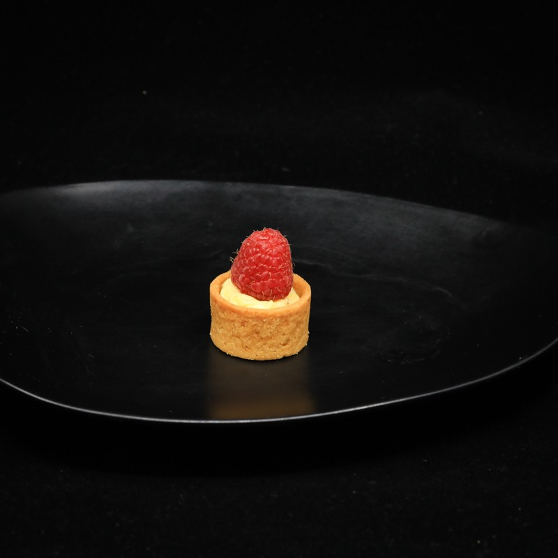 Tartelette framboise (Disponible en 24h)  Les mignardises