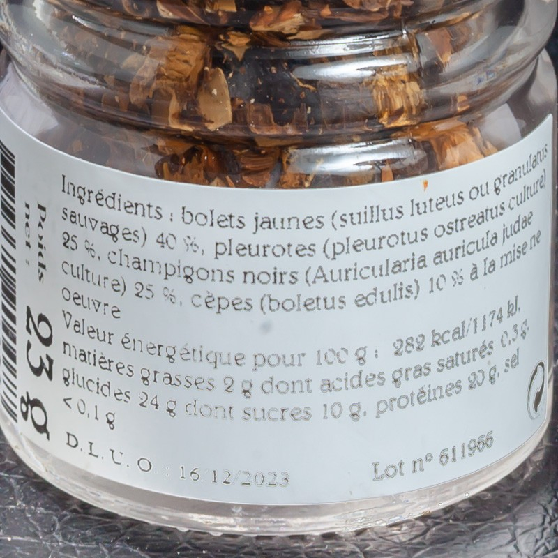 Moulin de mélange forestier 23g Atelier Turenne  Épices