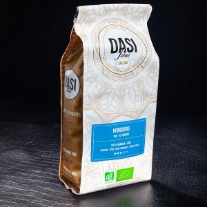 Honduras café bio grain Dasi Frères 250g  En grain et moulu