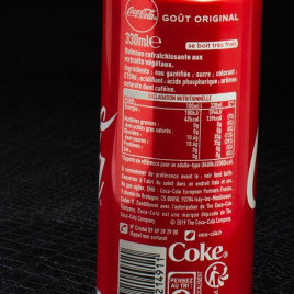 Coca cola 33cl  Boissons gazeuses