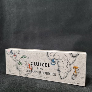 28 carrés de chocolats plantation Michel Cluizel 140g  Pâques