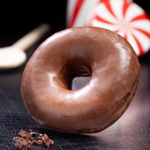 Donut chocolat noir  Pâtisserie US