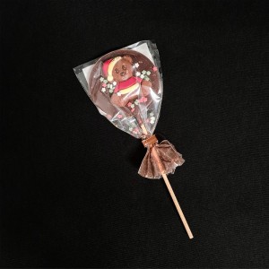 Sucette de noël chocolat noir Comptoir de Mathilde  Bonbons chocolat