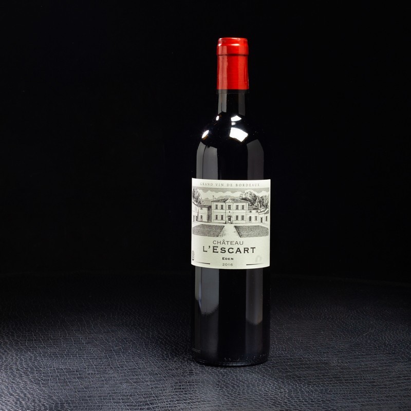 Vin rouge Bordeaux Supérieur 2016 Château l'Escart Eden 75cl  Vins rouges