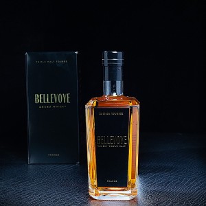Whisky Triple Malt Bellevoye Noir Finition Tourbé 43% 70cl  Cave à whiskies