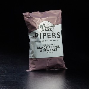 Chips au poivre noir et sel Pipers 150g  Chips